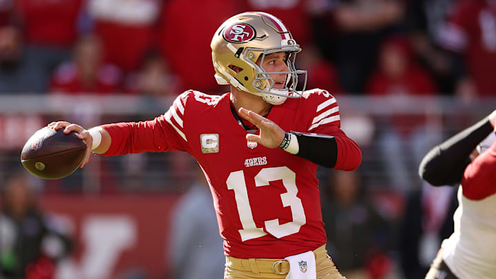 San Francisco 49ers quarterback Brock Purdy (13)