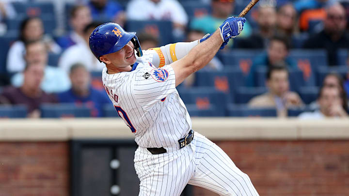 Pete Alonso suena para llegar a los Yankees