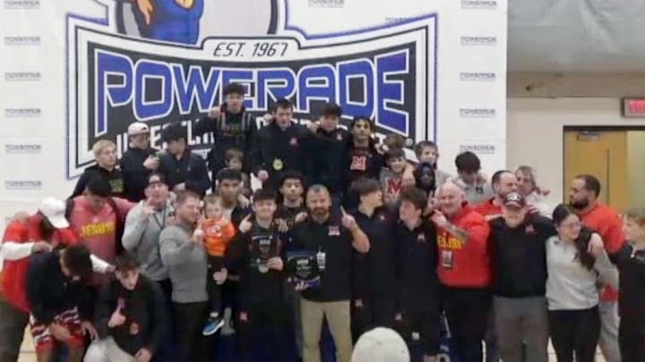 The Bishop McCort (PA) wrestling team pulled off a dramatic victory over Lake Highland Prep (FL) to capture the 2024 PowerAde Tournament.