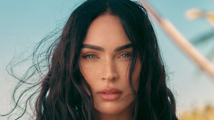 Megan Fox was photographed by Greg Swales in the Dominican Republic.