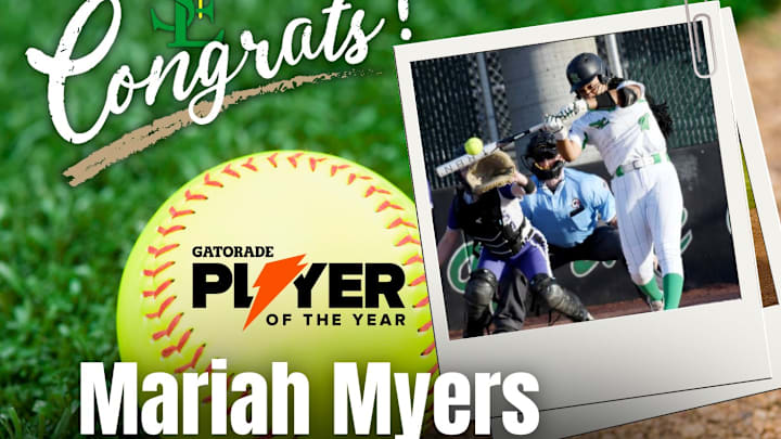 Mariah Myers of St. Edmond has been named the Gatorade Iowa Softball Player of the Year.