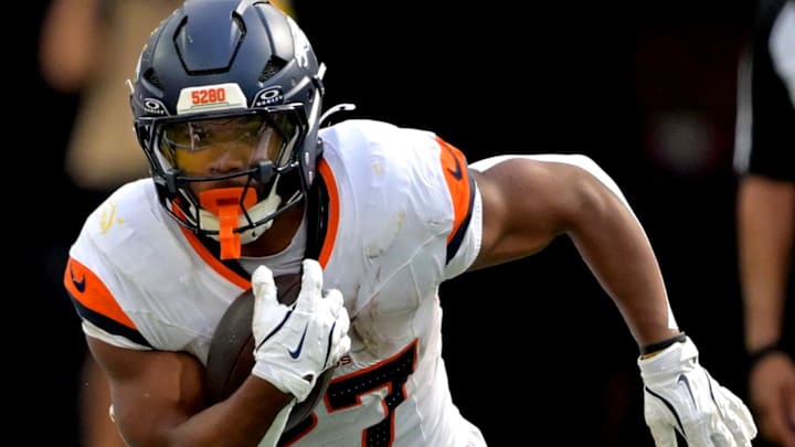 Denver Broncos RB JK Dobbins