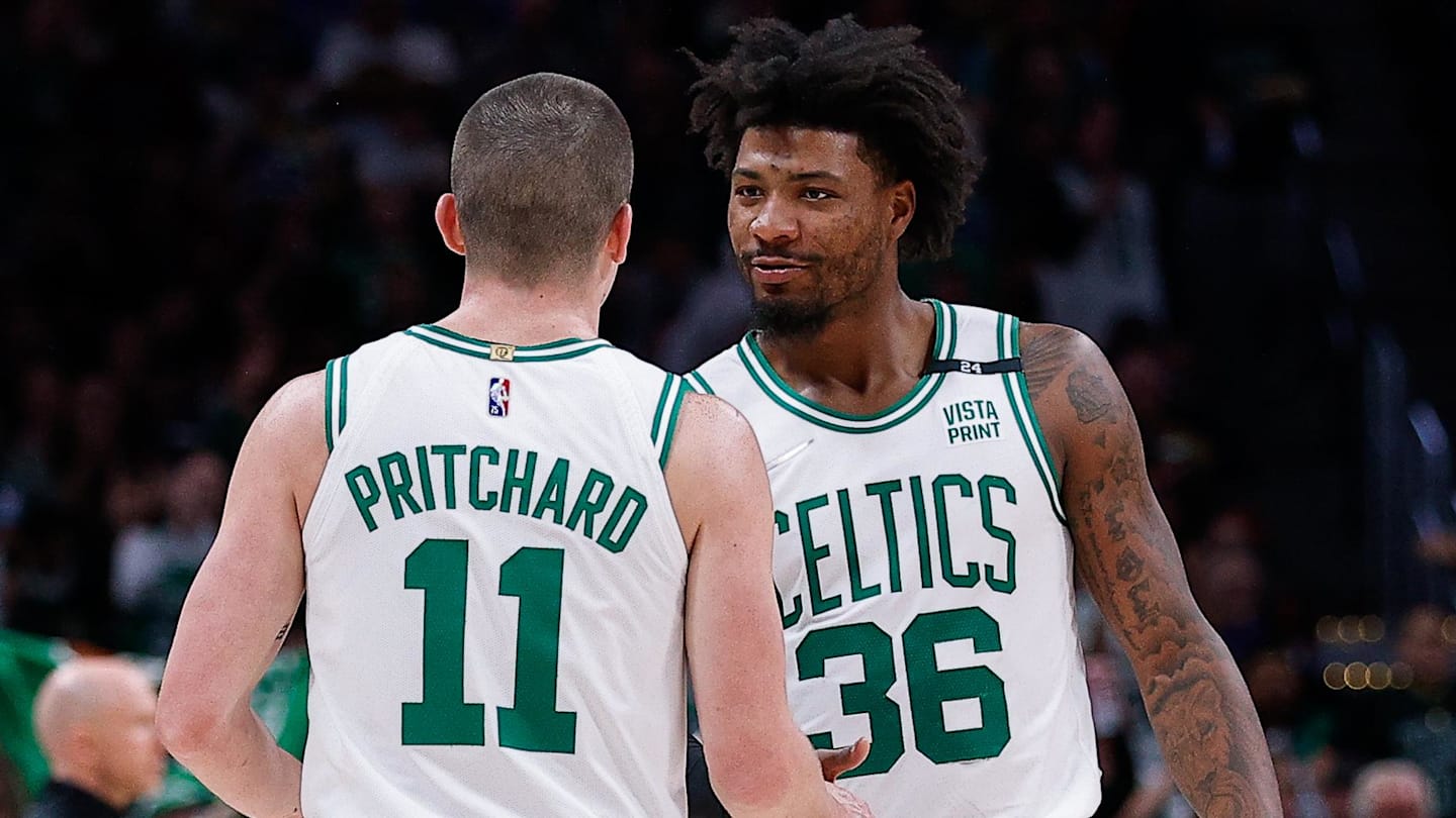 Marcus Smart Helping Celtics From Afar During Playoff Series