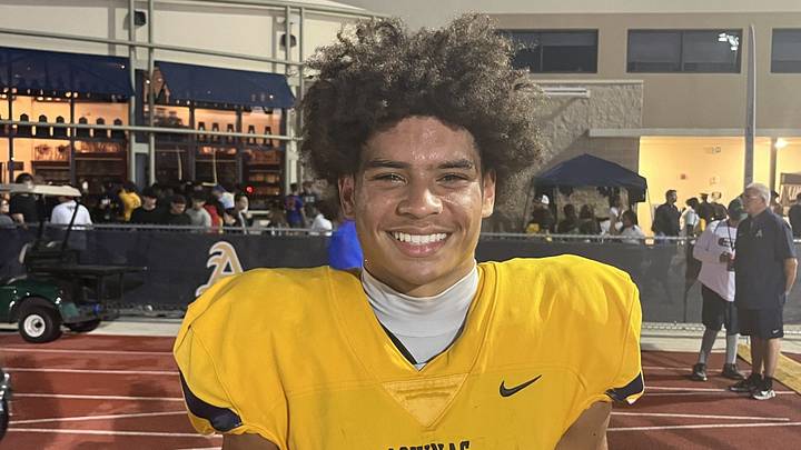 St. Thomas Aquinas wide receiver Julius Jones.