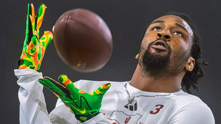 Indiana Hoosiers wide receiver Omar Cooper Jr. 