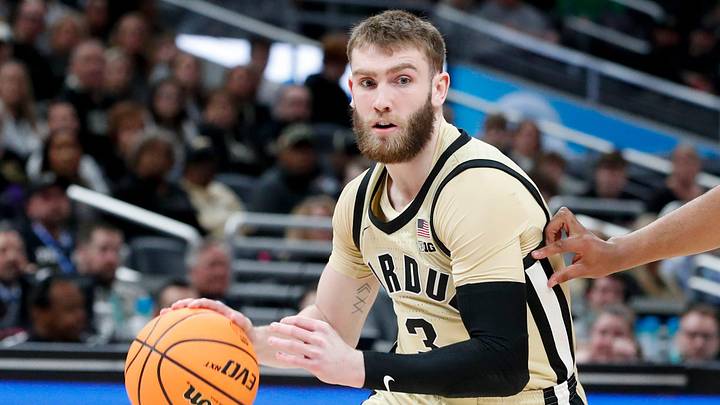 Purdue guard Braden Smith (3) drives to the basket. Purdue guard Braden Smith (3) drives to the basket.