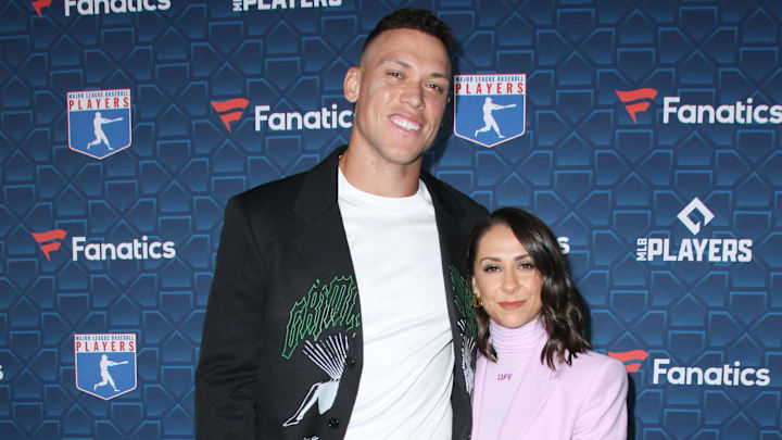 July 18. 2022: New York Yankees pitcher Aaron Judge and his wife, Samantha Bracksieck. July 18. 2022: New York Yankees pitcher Aaron Judge and his wife, Samantha Bracksieck.