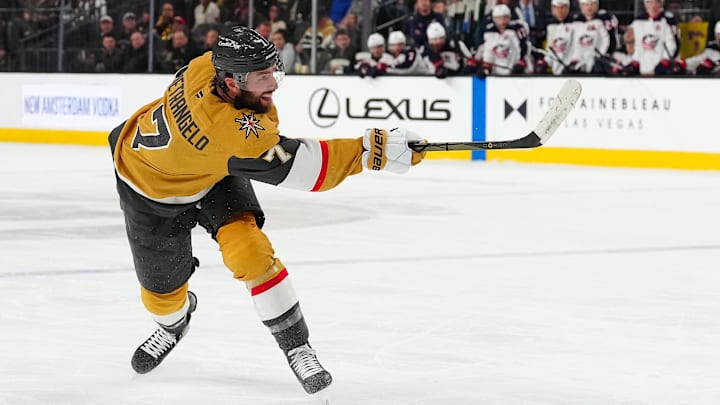 Vegas Golden Knights defenseman Alex Pietrangelo