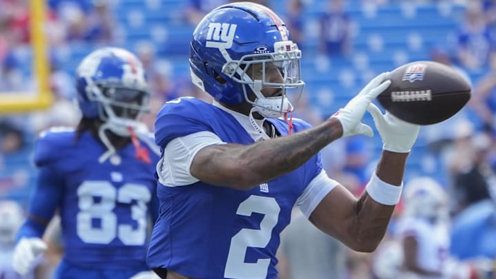 New York Giants - wide receiver Juice Wells Jr.