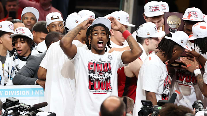 NC State basketball guard Kam Woods