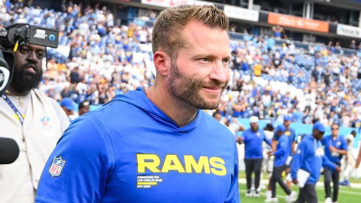Los Angeles Rams - head coach Sean McVay