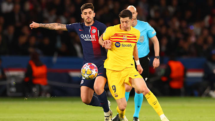 Paris Saint-Germain v FC Barcelona: Quarter-final First Leg - UEFA Champions League 2023/24