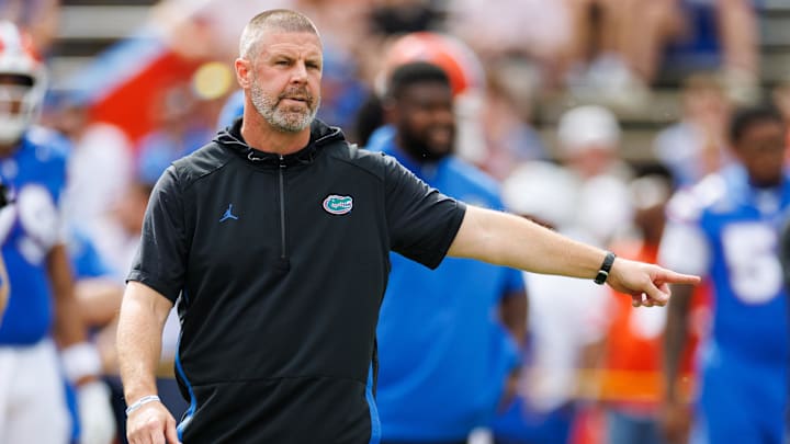 Florida Gators head coach Billy Napier