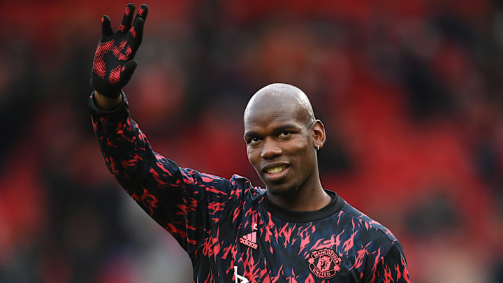 Paul Pogba sous les couleurs de Manchester United