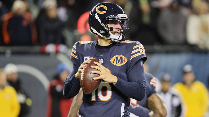 Bears quarterback Caleb Williams has Chicago on the doorstep of advancing to the NFC championship last year against the Rams.