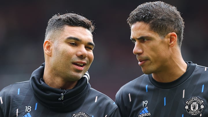 Casemiro and Raphael Varane: Both have failed to replicate Real Madrid form at Manchester United