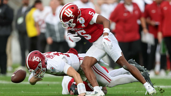 College Football Playoff Quarterfinal - Rose Bowl Presented by Prudential: Alabama v Indiana