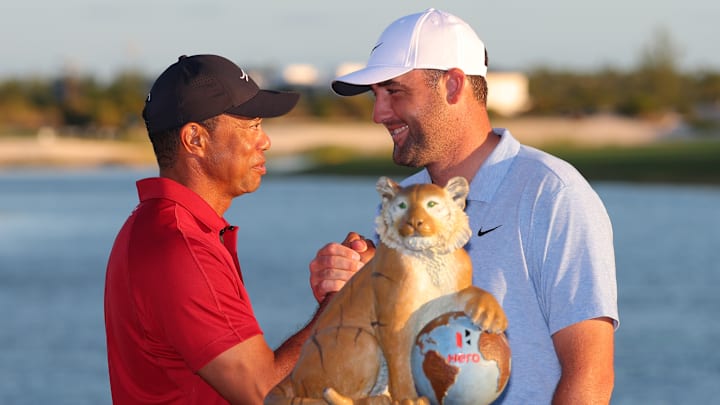Tiger Woods, Scottie Scheffler