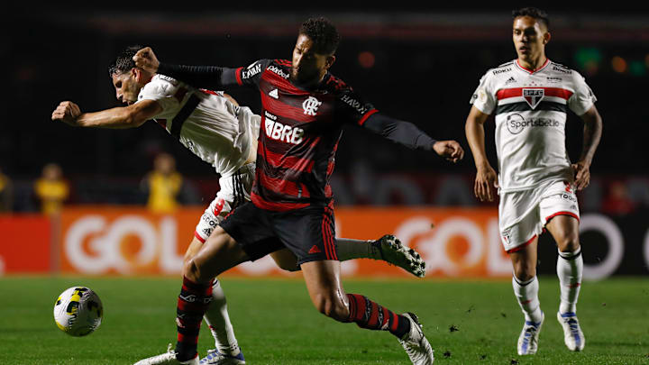 Flamengo e São Paulo disputam vaga na final da Copa do Brasil. Veja os números da dupla no torneio.