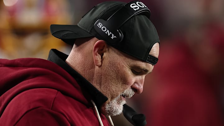 Washington Commanders head coach Dan Quinn