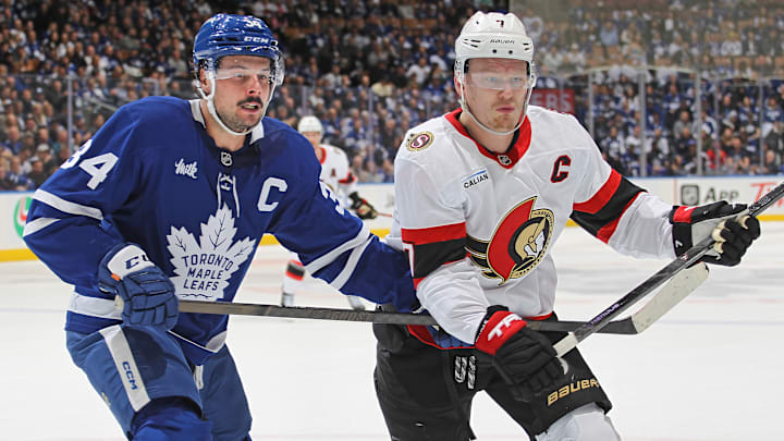 Brady Tkachuk, Auston Matthews - Game Two