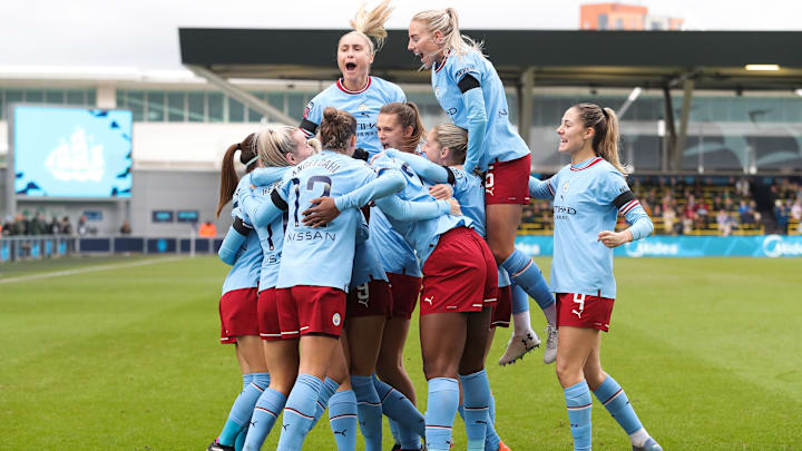 City secured a vital 2-1 victory over Arsenal in the WSL on Saturday