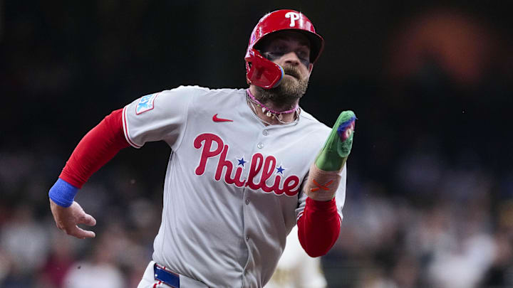 Bryce Harper is one of three Phillies who left camp Saturday night to join Team USA in the World Baseball Classic. 