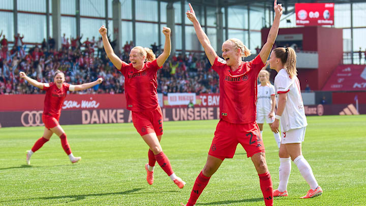 Pernille Harder und Magdalena Eriksson reisen bald mit dem Bayern zum neuen Mini-Turnier