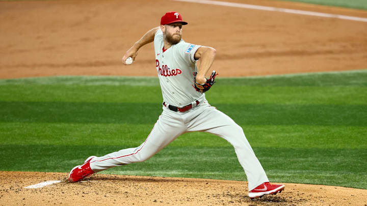 Philadelphia Phillies starting pitcher Zack Wheeler