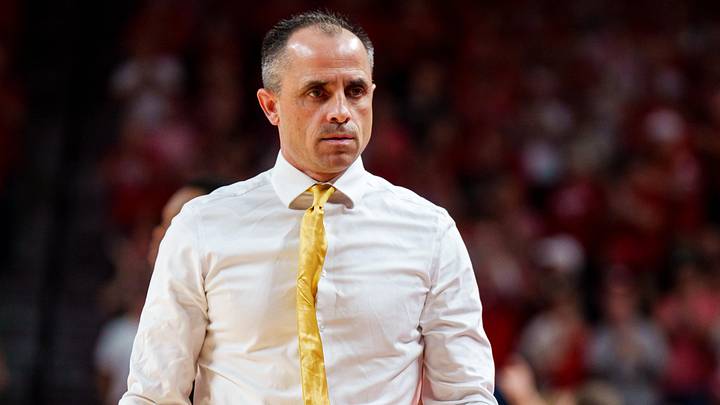 Mar 8, 2026; Lincoln, Nebraska, USA; Iowa Hawkeyes head coach Ben McCollum during the first half against the Nebraska Cornhuskers at Pinnacle Bank Arena. Mandatory Credit: Dylan Widger-Imagn Images