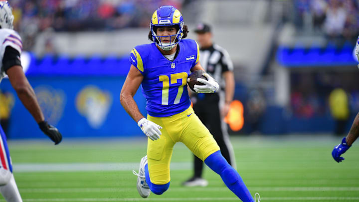 Los Angeles Rams wide receiver Puka Nacua is a great bet to find the end zone on Thursday.