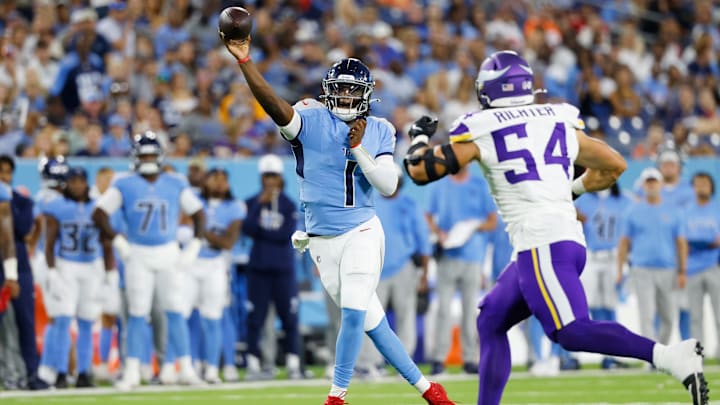 Minnesota Vikings v Tennessee Titans - NFL Preseason 2025