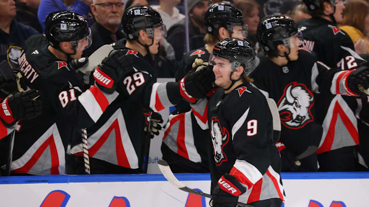 The Buffalo Sabres are betting heavily on a breakout season from Zach Benson to climb the NHL rankings.