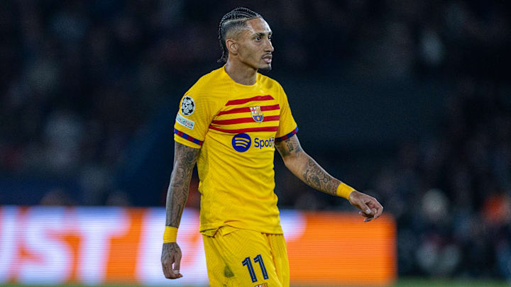 Raphinha vive grande momento no Barcelona. 