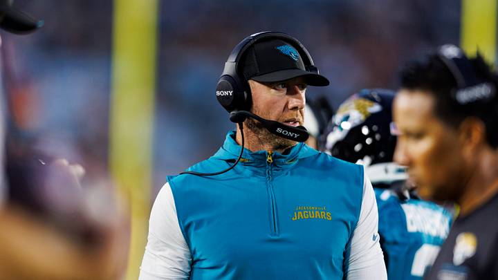 Aug 28, 2026; Jacksonville, Florida, USA; Jacksonville Jaguars head coach Liam Coen during the game against the Tampa Bay Buccaneers at EverBank Stadium. Mandatory Credit: Morgan Tencza-Imagn Images Aug 28, 2026; Jacksonville, Florida, USA; Jacksonville Jaguars head coach Liam Coen during the game against the Tampa Bay Buccaneers at EverBank Stadium. Mandatory Credit: Morgan Tencza-Imagn Images