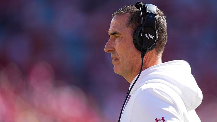 Wisconsin Badgers head coach Luke Fickell. Wisconsin Badgers head coach Luke Fickell.