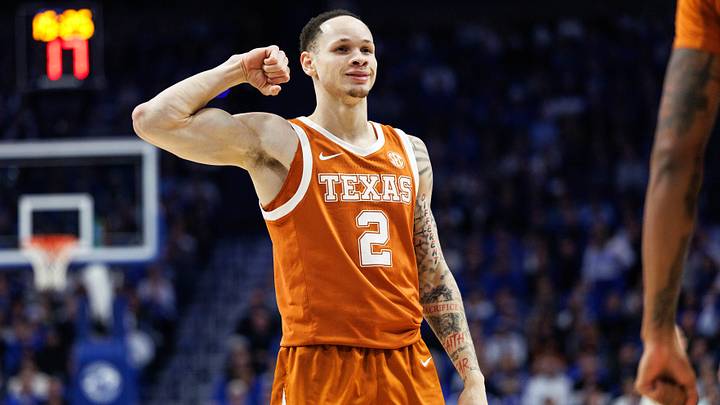 Jan 21, 2026; Lexington, Kentucky, USA; Texas Longhorns guard Chendall Weaver