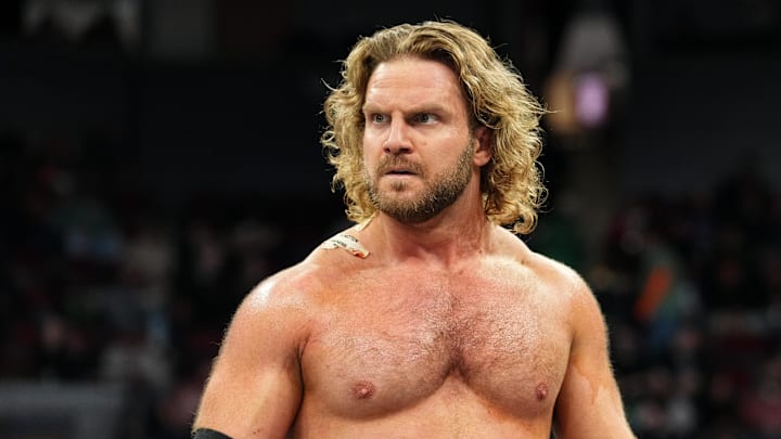 "Hangman" Adam Page lost his AEW World Championship to Samoa Joe.