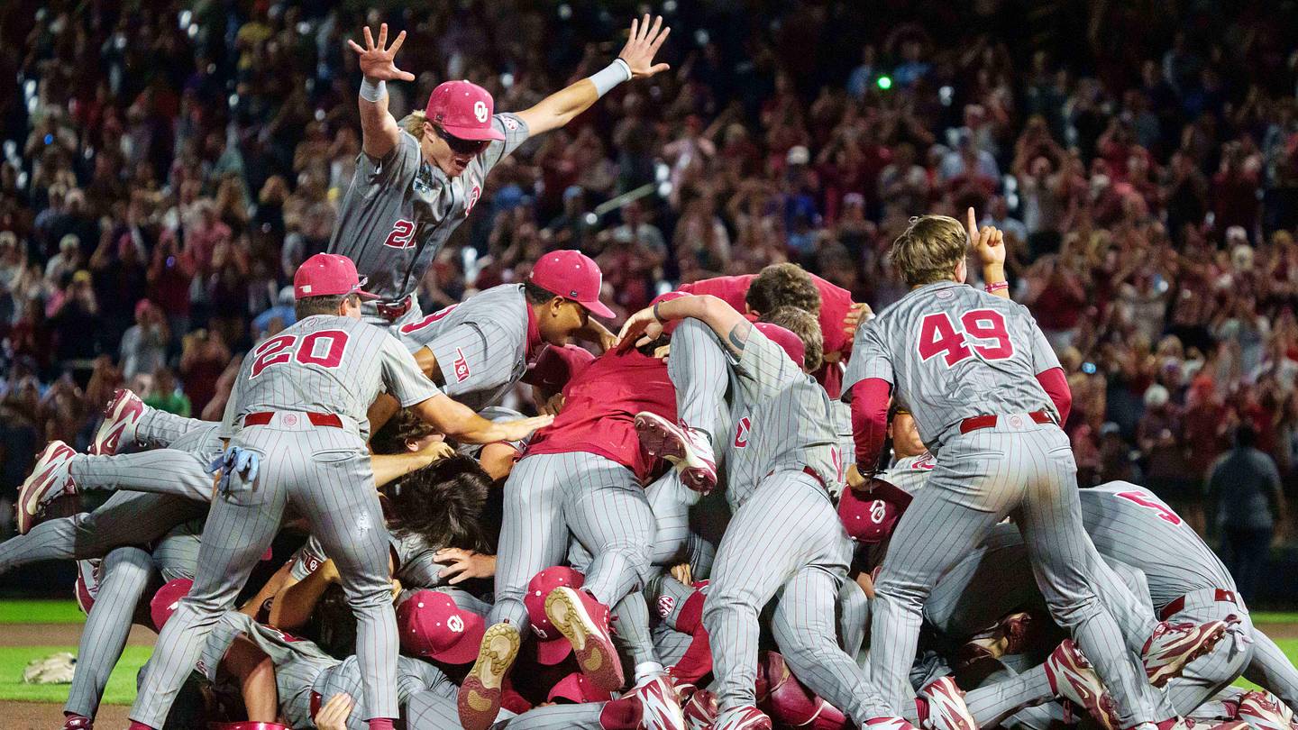 Sooner Nation is throwing the party nobody thought it would get to have after CWS title