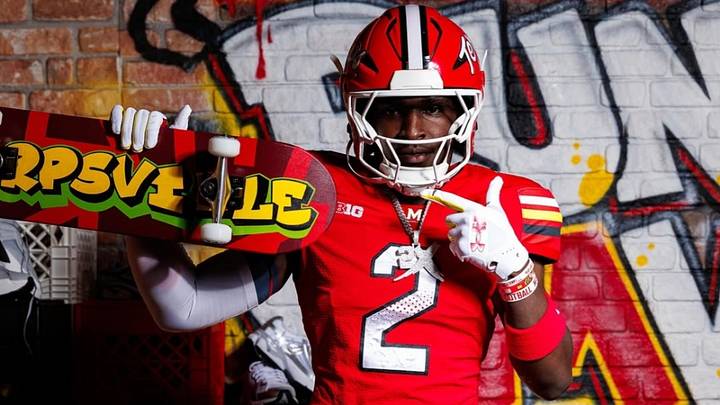 Franklin Richardson during his official visit to Maryland in June. Franklin Richardson during his official visit to Maryland in June.