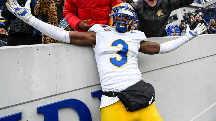 Dec 27, 2025; Annapolis, MD, USA;  Linebacker Rasheem Biles