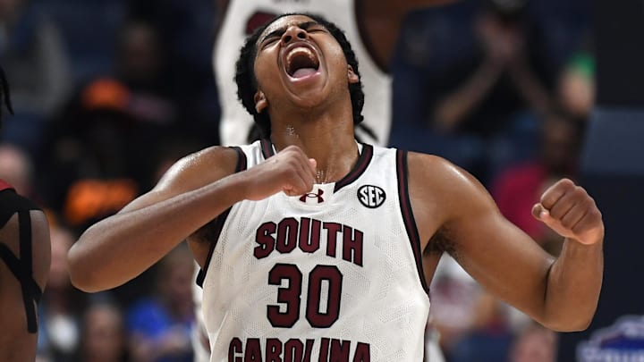 South Carolina basketball star forward Collin Murray-Boyles