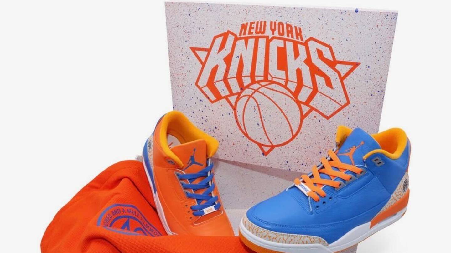 Spike Lee Debuts Air Jordan 3 in Knicks Colors for NBA Finals Game 3