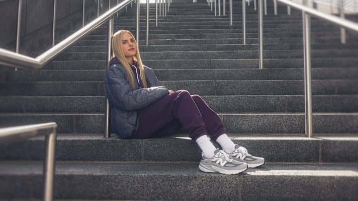 Parker Valby is the latest athlete to partner with New Balance.