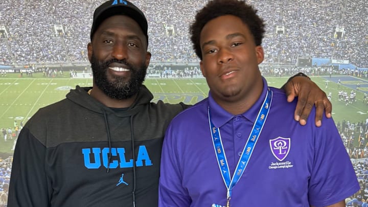 Julius LaRosa on his UCLA Bruin visit Julius LaRosa on his UCLA Bruin visit