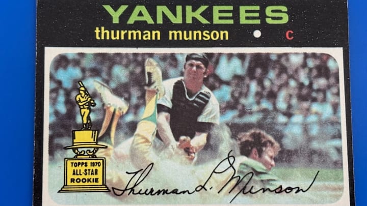 1971 Topps Thurman Munson 1971 Topps Thurman Munson