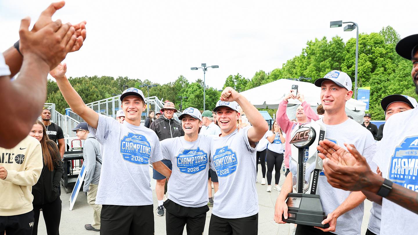 Wake Forest Men's Tennis Claims #1 Overall Seed in NCAA Tournament