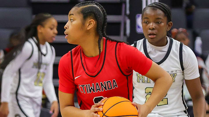 Arynn Finley of Etiwanda finished with game-high 21 points in the California (CIF) State Open Division title game at the Golden 1 Center.