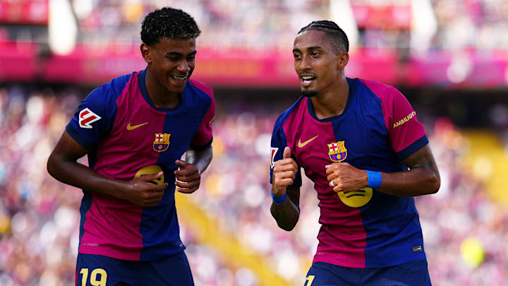 Raphinha, Lamine Yamal Raphinha, Lamine Yamal