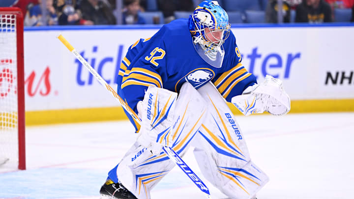 Buffalo Sabres goalie Colten Ellis